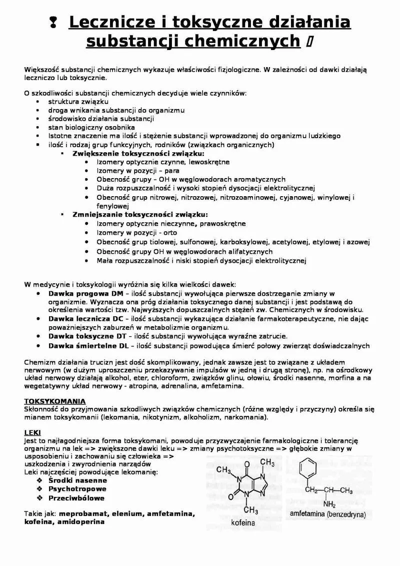 Dawka śmiertelna i rozpoznawanie dawek