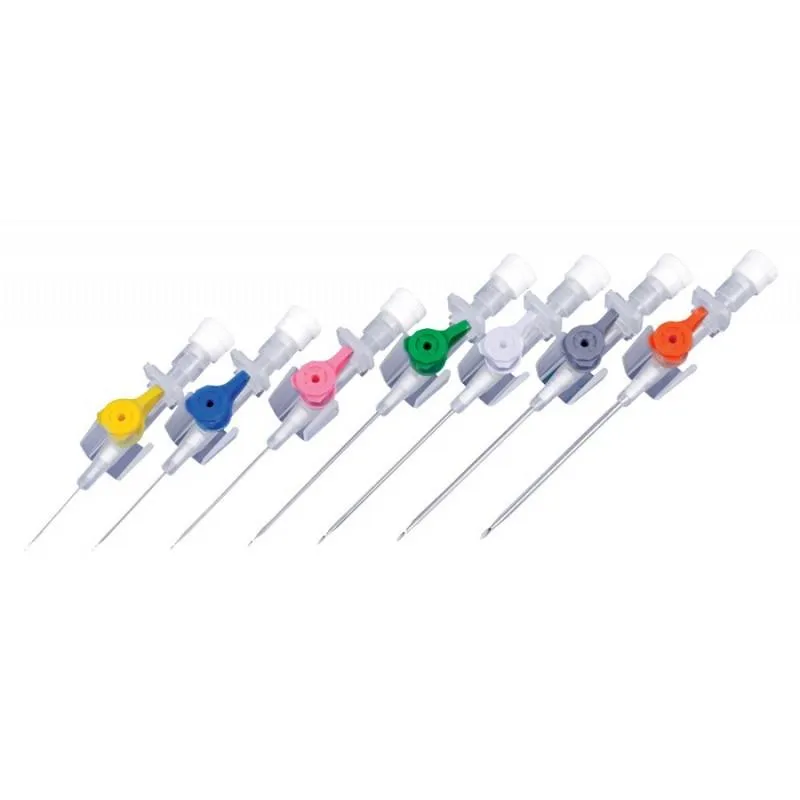 Kolory i rozmiary wenflonów