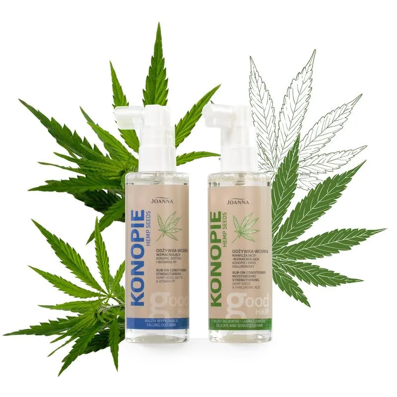 Odżywki konopne octowe do włosów