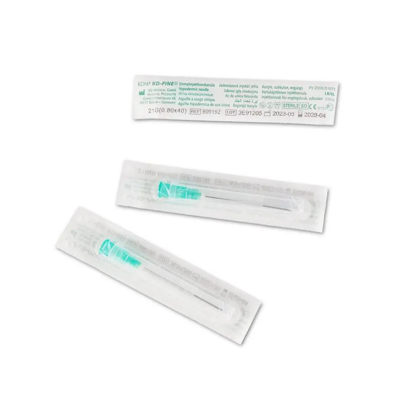 Wybór igieł medycznych 0.8